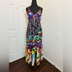 Mirror Image Multicolor Maxi Dress